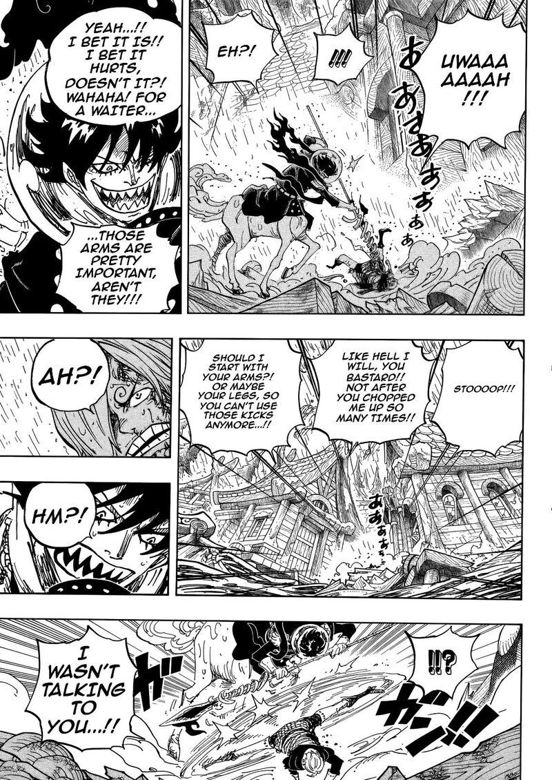 One Piece, Chapter 1196 - The worthless love of someone with a death wish image 02